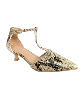 BIENVE a-5057 Schlangen-Damenschuh
