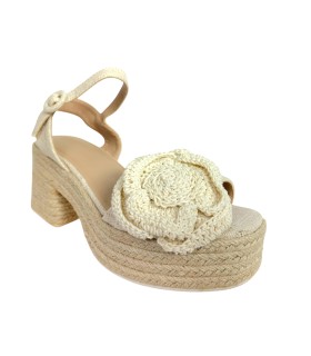 Sandália feminina bege BIENVE cf-5036