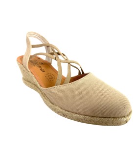 Sapato feminino bege CALZAMUR 50189