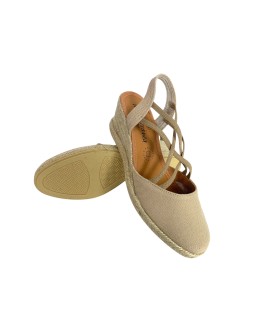 Sapato feminino bege CALZAMUR 50189