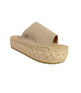 Sandália feminina bege XTI 143639