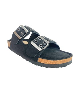 Sandales noires pour femmes MUSTANG 59963