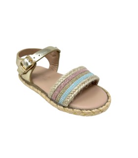 sandale beige pour fille BUBBLE BOBBLE c179