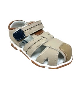 Sandales pour garçon BUBBLE BOBBLE c943 beige