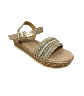 sandale pour fille BUBBLE BOBBLE c1338 dorée