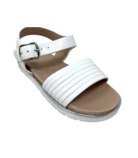 sandale blanche pour fille BUBBLE BOBBLE c1394