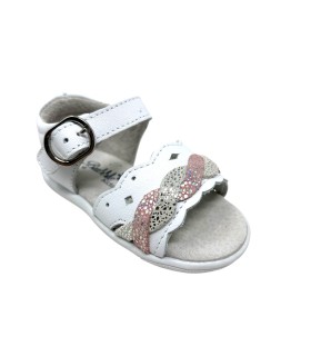 Chaussure blanche écologique pour fille BUBBLE BOBBLE c1366