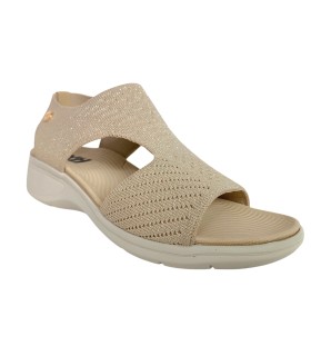 Sandália feminina bege XTI 142737