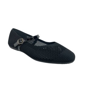 Sapato feminino preto D'ANGELA 28142 dko