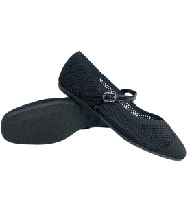 Sapato feminino preto D'ANGELA 28142 dko