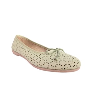 Sapato feminino WALKFLEX 9060.202 bege