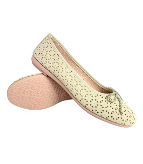 Sapato feminino WALKFLEX 9060.202 bege