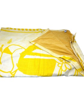 Toalha/sarongue amarelo MAFALDA para senhora, modelo m250034.