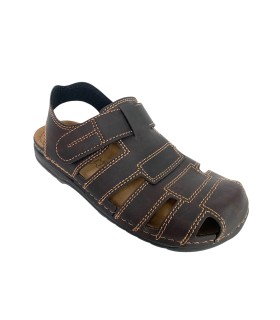 INBLU 3522 braune Herrensandale