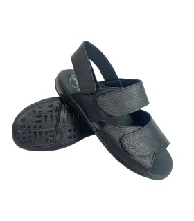 Sandália masculina preta DUENDY 926