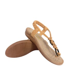 AMARPIES 28687 abz Leder Damensandale