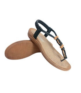 Sandalia señora AMARPIES 28687 abz negro