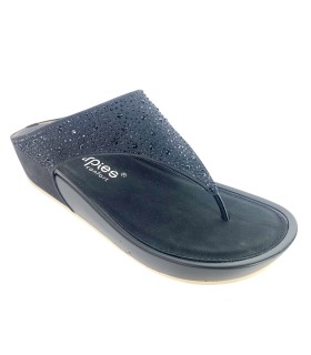 Sandale femme noire AMARPIES 26579