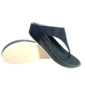 AMARPIES 26579 abz schwarze Damensandale