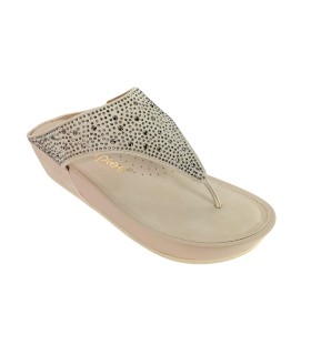Sandália feminina AMARPIES 26579 abz bege