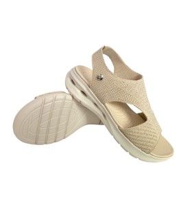 Sandália feminina AMARPIES 28655 abz bege