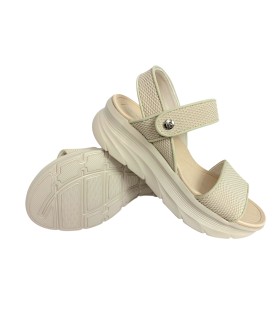 Sandália feminina AMARPIES 28651 abz bege