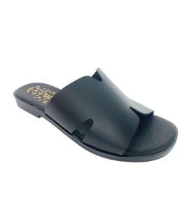DUENDY 3822 Damensandale schwarz