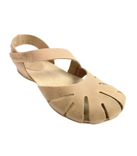 Chaussure femme beige INTER BIOS 4456