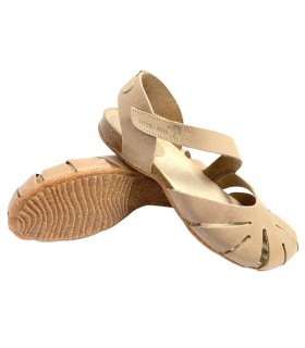 Chaussure femme beige INTER BIOS 4456