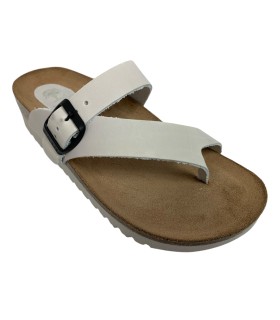 Sandália feminina cinza INTER BIOS 7119-mg