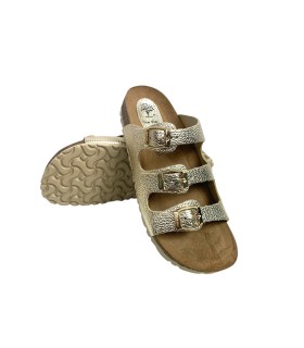 Sandale femme platine INTER BIOS 7231