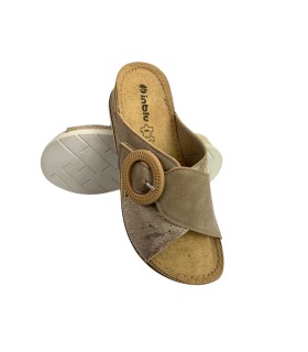 INBLU RV12 sandale femme, beige