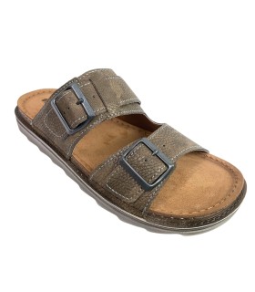 Sandália masculina INBLU bu16 marrom