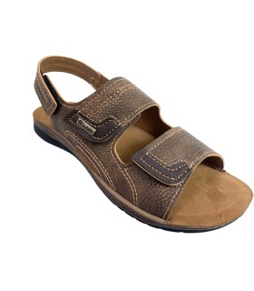 Sandália masculina marrom INBLU id21