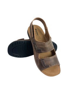 Sandália masculina marrom INBLU id21