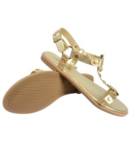 Sandale femme dorée ISTERIA 25096