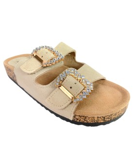 Sandale beige pour femme ISTERIA 25229