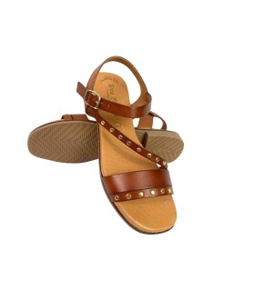 Sandalia señora EVA FRUTOS 3079 cuero