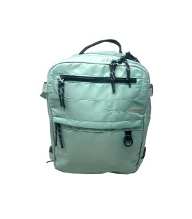Mochila de viagem verde ITACA 801340 para mulheres