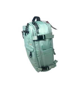 Mochila de viagem verde ITACA 801340 para mulheres