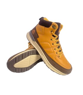 Botas de cano curto masculinas PAREDES utiliel lt25577 em couro