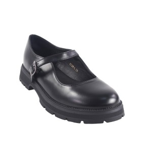 BUBBLE BOBBLE c788 schwarzer Mädchenschuh