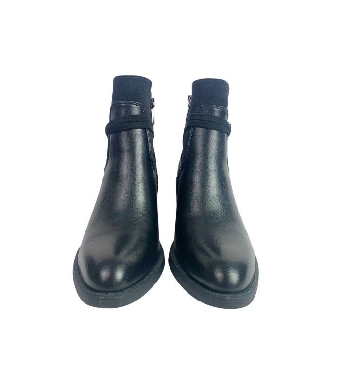 HISPAFLEX 2533 schwarze Damenstiefelette HISPAFLEX 2533 schwarze Damenstiefelette