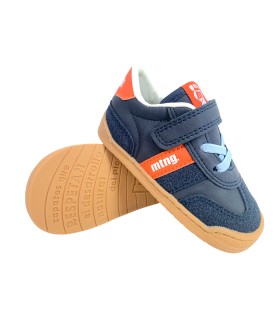 Chaussure enfant bleue respectueuse MUSTANG KIDS 49060