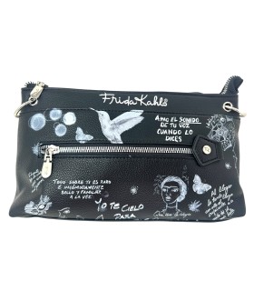 Damenaccessoires FRIDA KAHLO k4990 schwarz