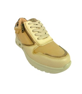 Sapato feminino AMARPIES 29410 e cor taupe