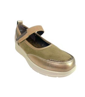 AMARPIES 29350 sapato feminino cor taupe