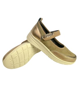 AMARPIES 29350 sapato feminino cor taupe