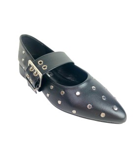 Sapato feminino preto D'ANGELA 29003 ddn