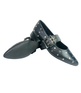 Sapato feminino preto D'ANGELA 29003 ddn